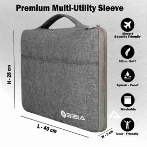 gray laptop bag manufactured by leading laptop bag manufacturer in mumbai - carrizo